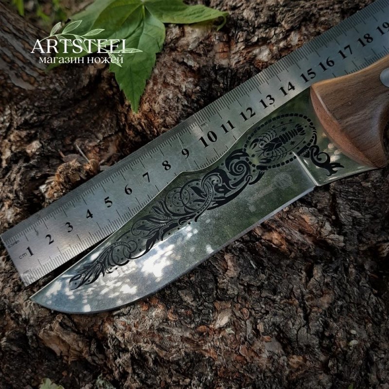 Нож Зодиак в интернет-магазине art-steel.ru, фото