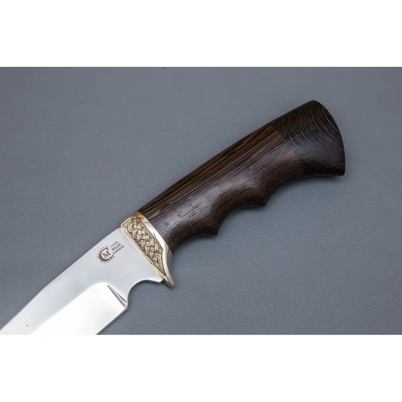 Нож Легионер из стали 95х18, рукоять венге, литьё мельхиор в интернет-магазине art-steel.ru, фото