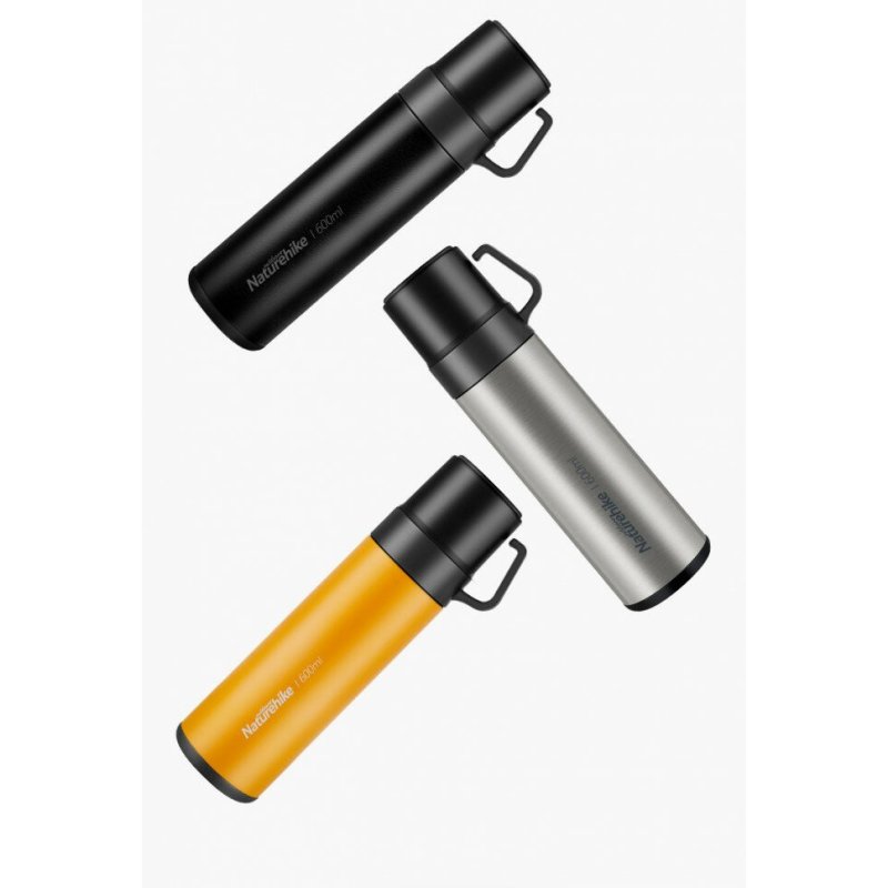 Термос Naturehike NH17S020-B 3в1 600мл серебряный в интернет-магазине art-steel.ru, фото