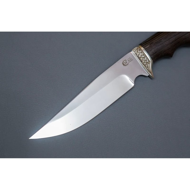 Нож Легионер из стали 95х18, рукоять венге, литьё мельхиор в интернет-магазине art-steel.ru, фото