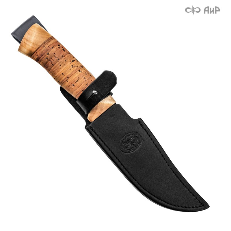 Универсальный подарочный нож Клычок-1, сталь ЭИ-107, рукоять береста в интернет-магазине art-steel.ru, фото