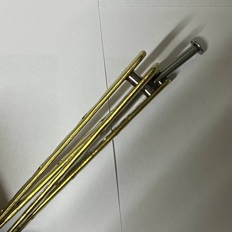 Нож бабочка тренировочный Золотой Рыцарь в интернет-магазине art-steel.ru, фото