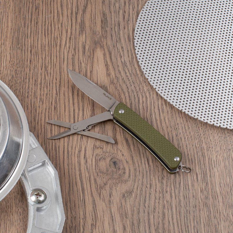 Многофункциональный нож Criterion Collection, сталь Sandvik 12C27, рукоять G10 в интернет-магазине art-steel.ru, фото