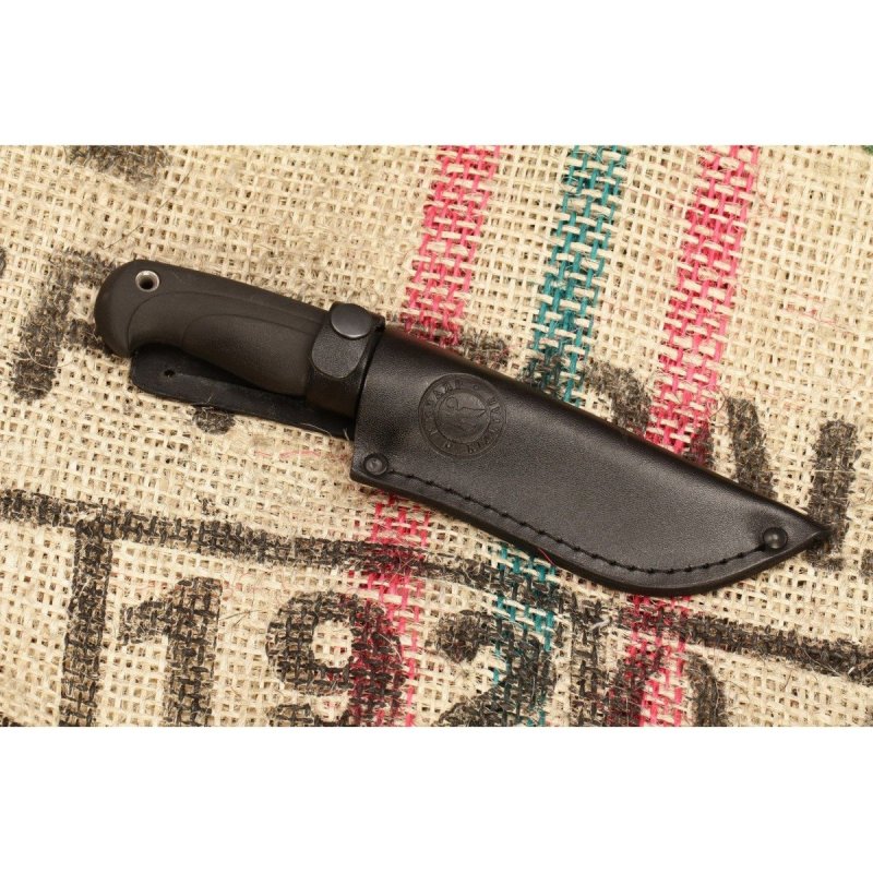 Охотничий нож Рыбный, сталь AUS8, рукоять эластрон в интернет-магазине art-steel.ru, фото