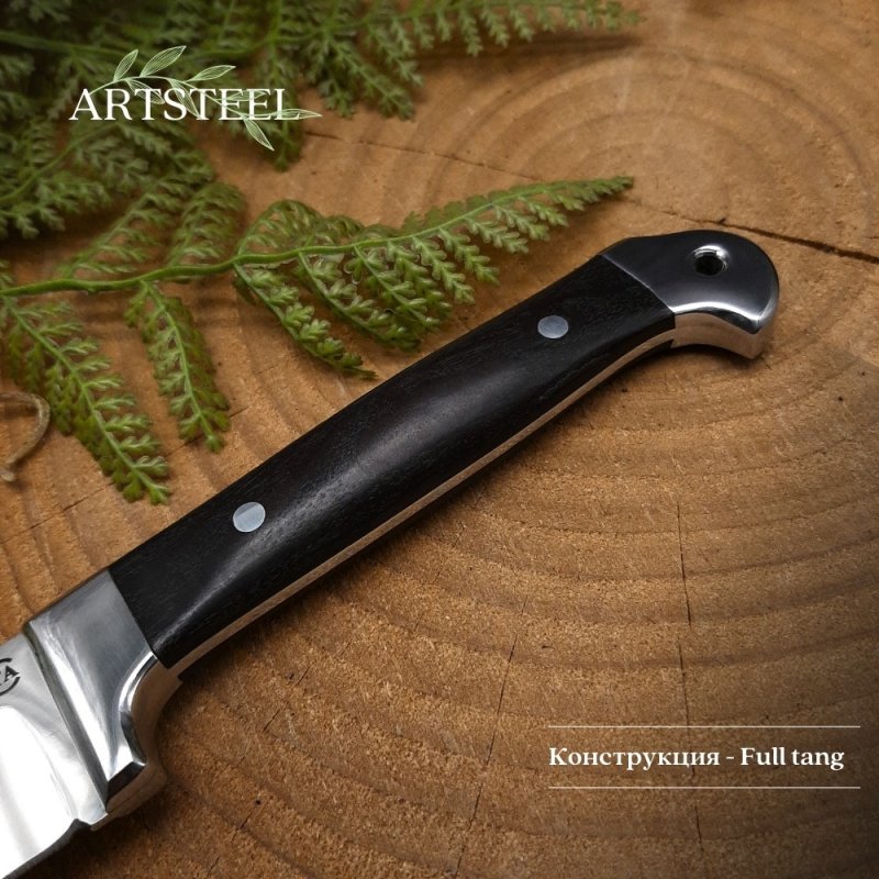 Нож Узбек-1 из стали 95Х18, рукоять дерево в интернет-магазине art-steel.ru, фото