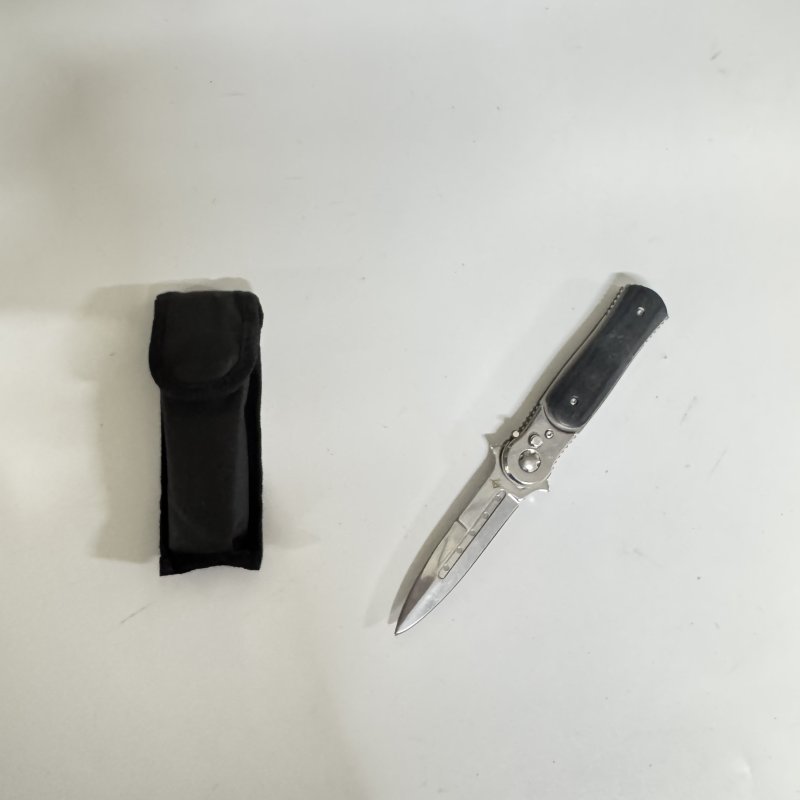 Автоматический складной нож Stylus, сталь 40х13, рукоять дерево (уценка) в интернет-магазине art-steel.ru, фото