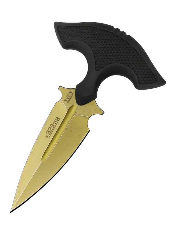 Универсальный хозяйственно-бытовой нож COBRA с пластиковым чехлом, сталь AUS8, рукоять резина в интернет-магазине art-steel.ru, фото