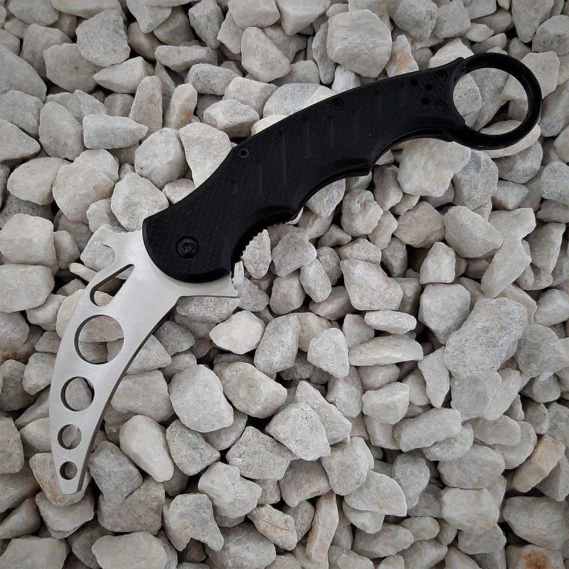 Складной керамбит Dragon Claw, сталь 420, рукоять G10 в интернет-магазине art-steel.ru, фото