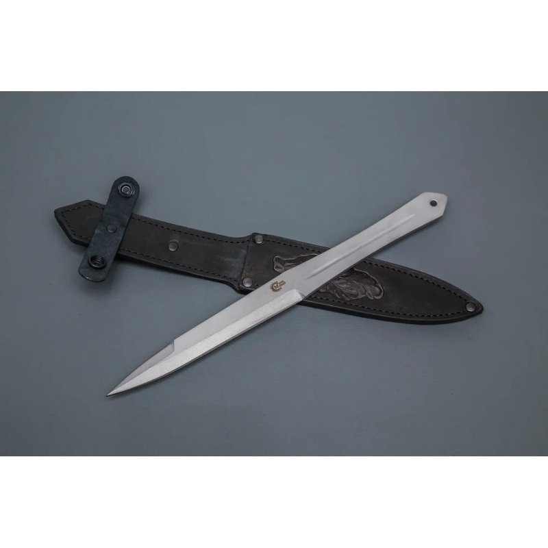 Нож Стрела из стали 65х13, рукоять нержавеющая сталь в интернет-магазине art-steel.ru, фото