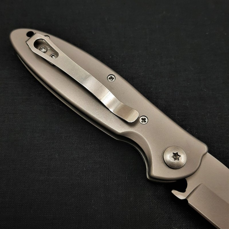 Автоматический складной нож Джекпот, сталь 420, рукоять металл в интернет-магазине art-steel.ru, фото