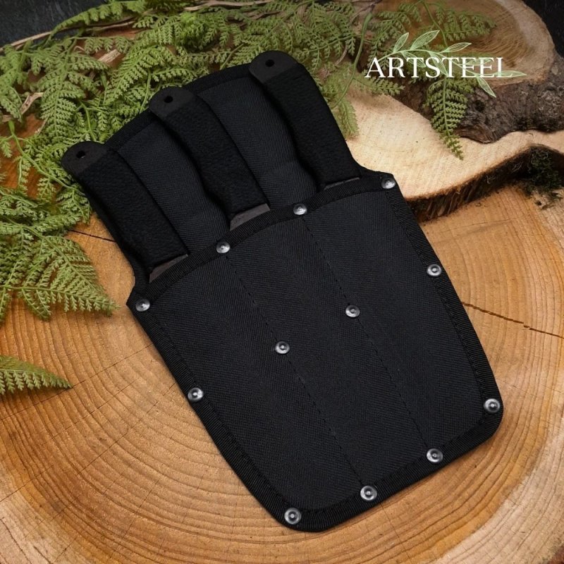 Нож Сокол из стали 30ХГСА, рукоять сталь, нейлон в интернет-магазине art-steel.ru, фото
