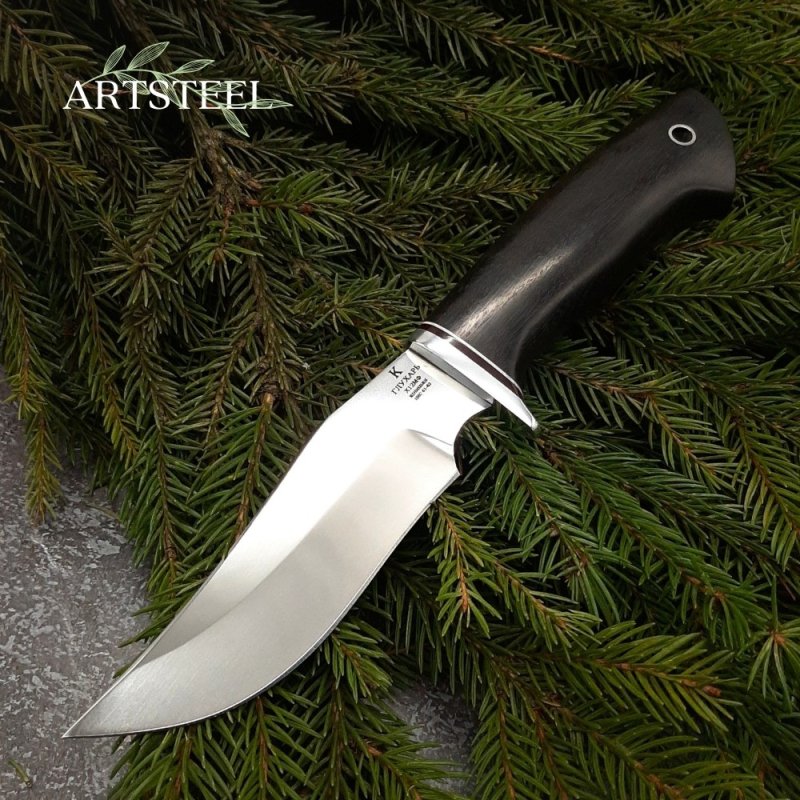 Нож Глухарь из стали Х12МФ, рукоять Венге в интернет-магазине art-steel.ru, фото