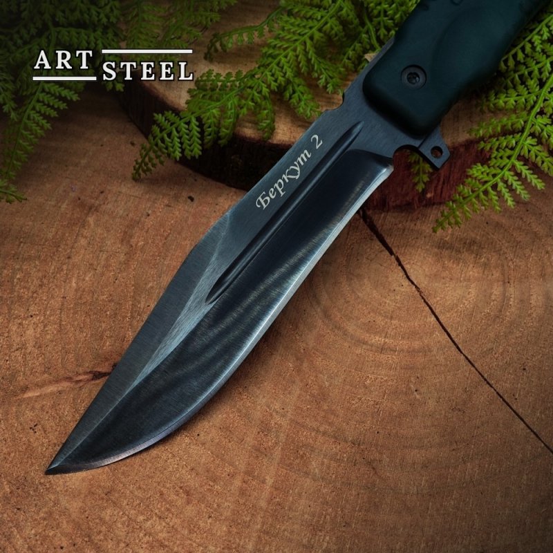 Нож Беркут-2, сталь У8, рукоять эластрон в интернет-магазине art-steel.ru, фото