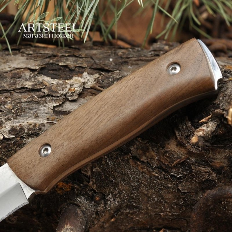 Охотничий нож Стриж, сталь AUS8, рукоять дерево в интернет-магазине art-steel.ru, фото