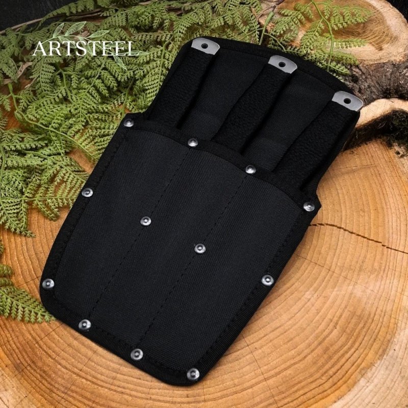 Нож Горец-3 из стали 65Х13, рукоять сталь, нейлон в интернет-магазине art-steel.ru, фото