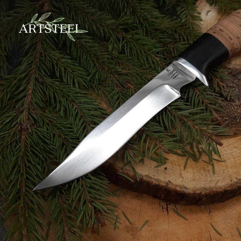 Нож Судак из стали 95Х18, рукоять Орех, Граб в интернет-магазине art-steel.ru, фото