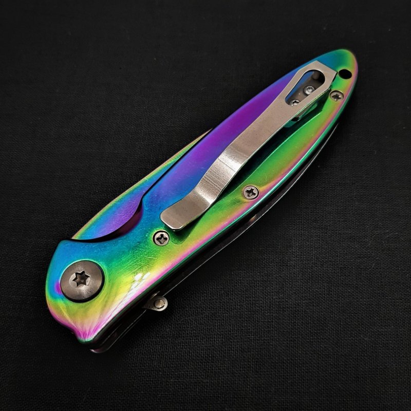 Автоматический складной нож Джекпот, сталь 420, рукоять металл в интернет-магазине art-steel.ru, фото