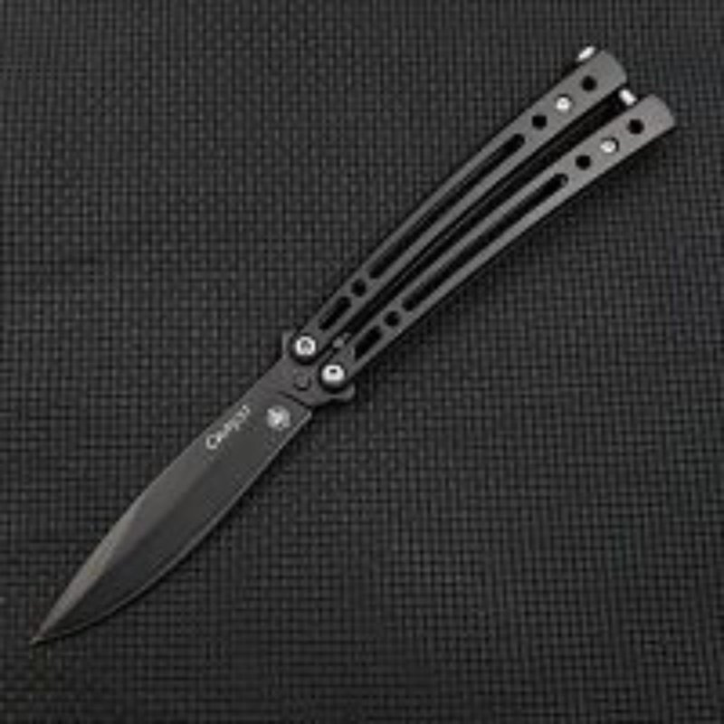 Нож бабочка Силуэт, сталь 420, рукоять 420 в интернет-магазине art-steel.ru, фото