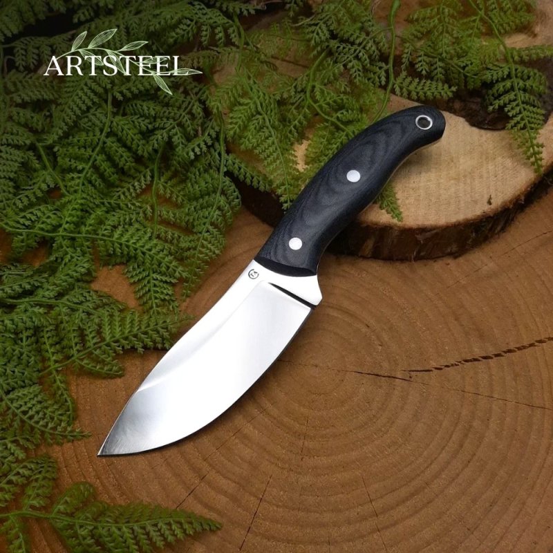 Нож Юг-2 из стали 95Х18, рукоять микарта в интернет-магазине art-steel.ru, фото