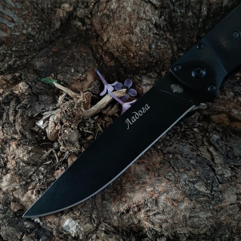 Складной нож Ладога, сталь 65Х13, рукоять бакелит в интернет-магазине art-steel.ru, фото