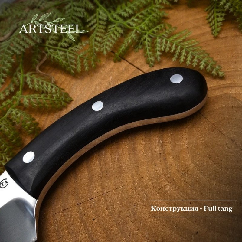 Нож Клык-1 из стали 95Х18, рукоять дерево в интернет-магазине art-steel.ru, фото