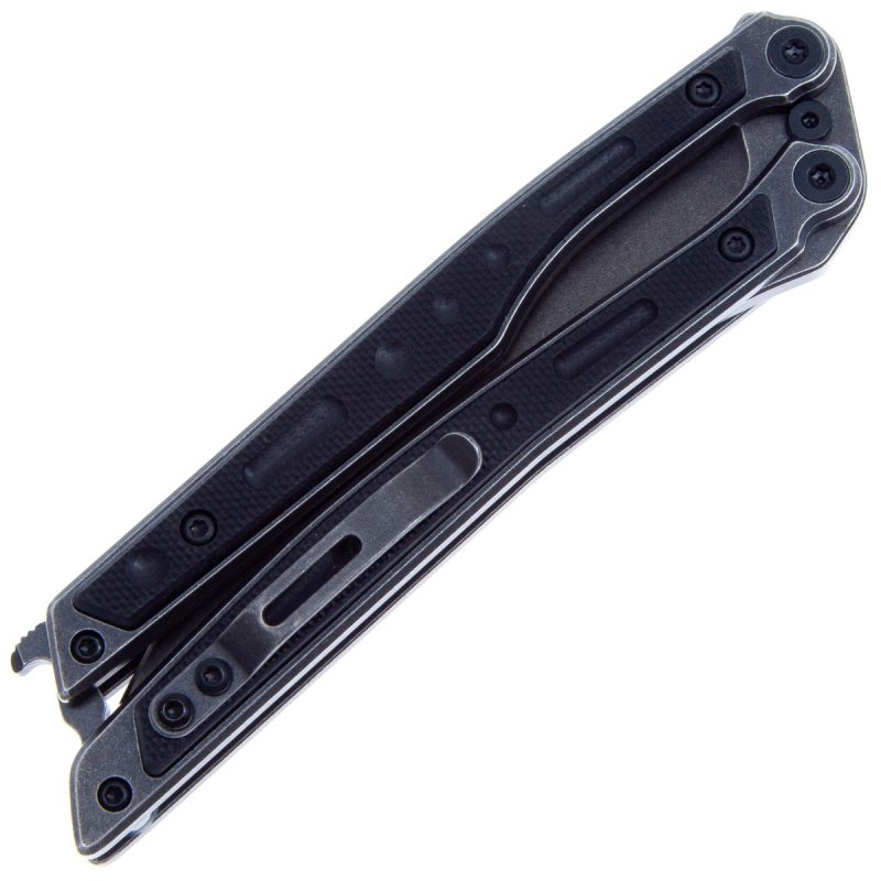 Современная бабочка Эльф, сталь D2, рукоять G10 в интернет-магазине art-steel.ru, фото