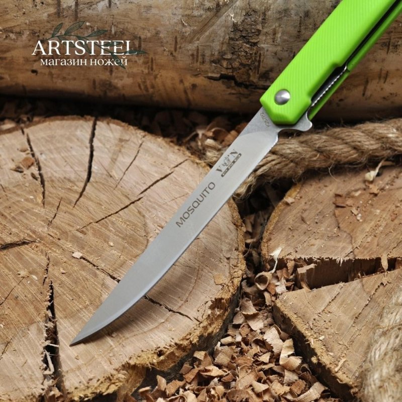 Складной нож MOSQUITO, сталь AUS8, рукоять пластик в интернет-магазине art-steel.ru, фото