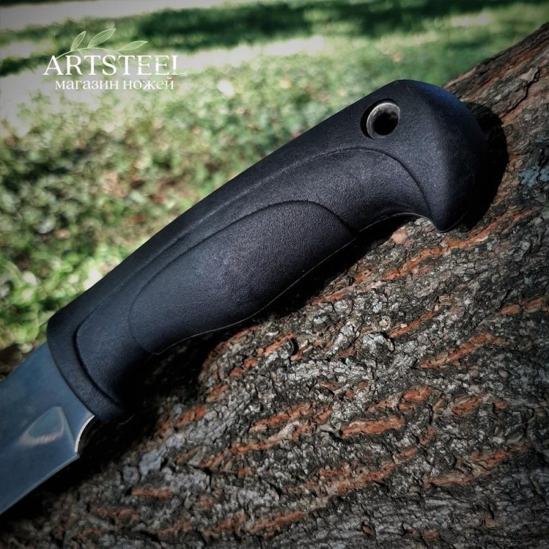 Туристический нож Рыбак-2, сталь AUS8, рукоять эластрон в интернет-магазине art-steel.ru, фото