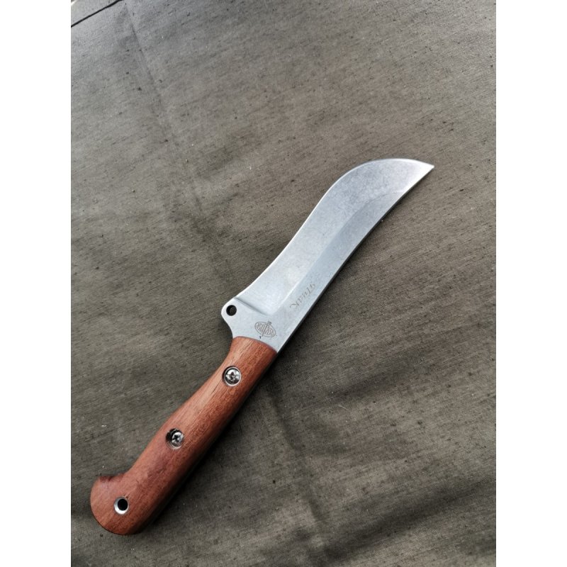 Туристический нож Пчак, сталь AUS8, рукоять сапелли в интернет-магазине art-steel.ru, фото