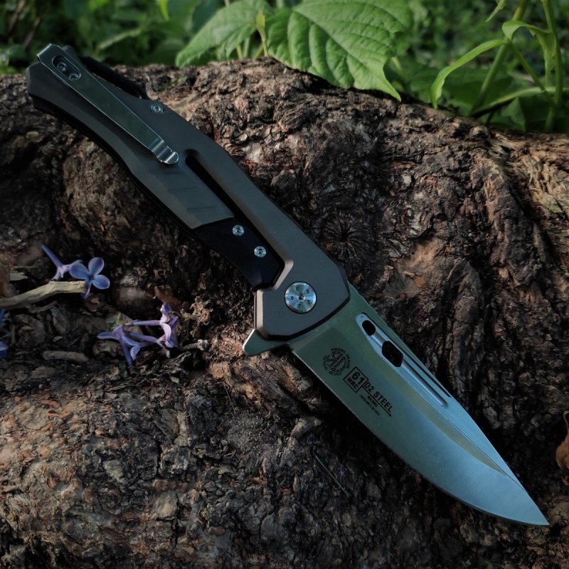 Складной нож Тор, сталь D2, рукоять G10 в интернет-магазине art-steel.ru, фото