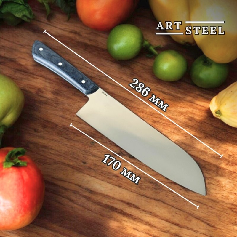 Набор кухонных ножей 3 шт. "Шеф-2" в интернет-магазине art-steel.ru, фото
