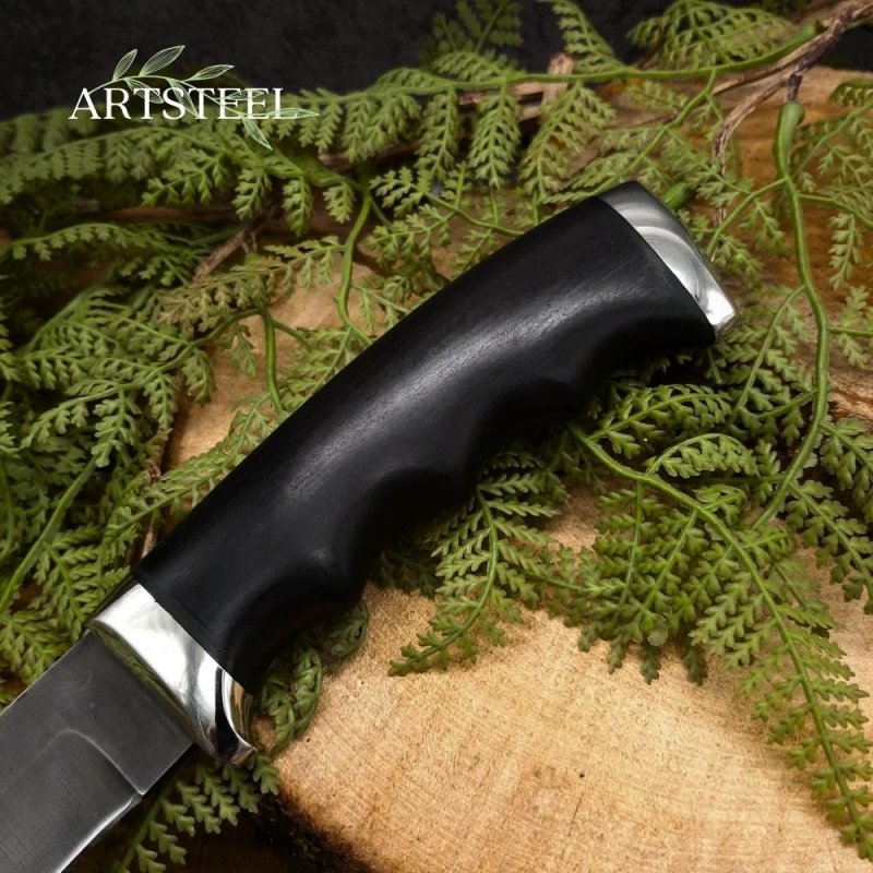 Нож Кобра-2 из стали 65Г, рукоять дерево в интернет-магазине art-steel.ru, фото