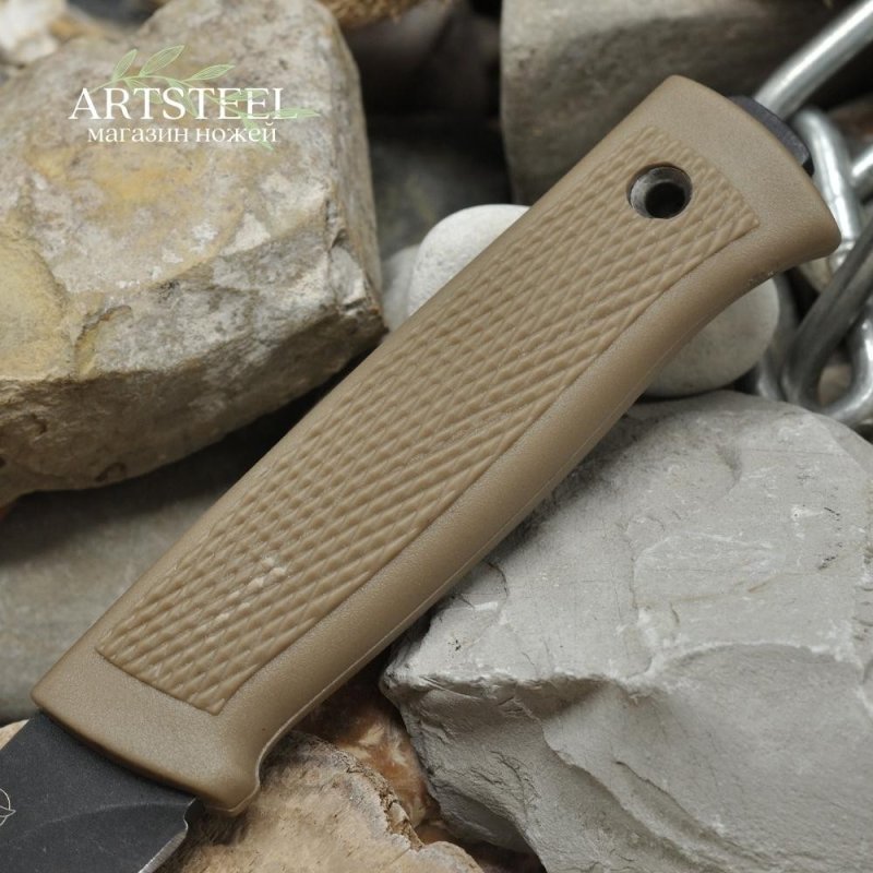 Туристический нож Сова, сталь AUS8, рукоять эластрон в интернет-магазине art-steel.ru, фото