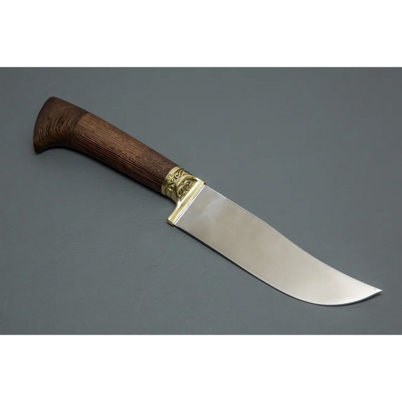 Нож Узбекский из стали Х12МФ, рукоять венге, литье мельхиор в интернет-магазине art-steel.ru, фото