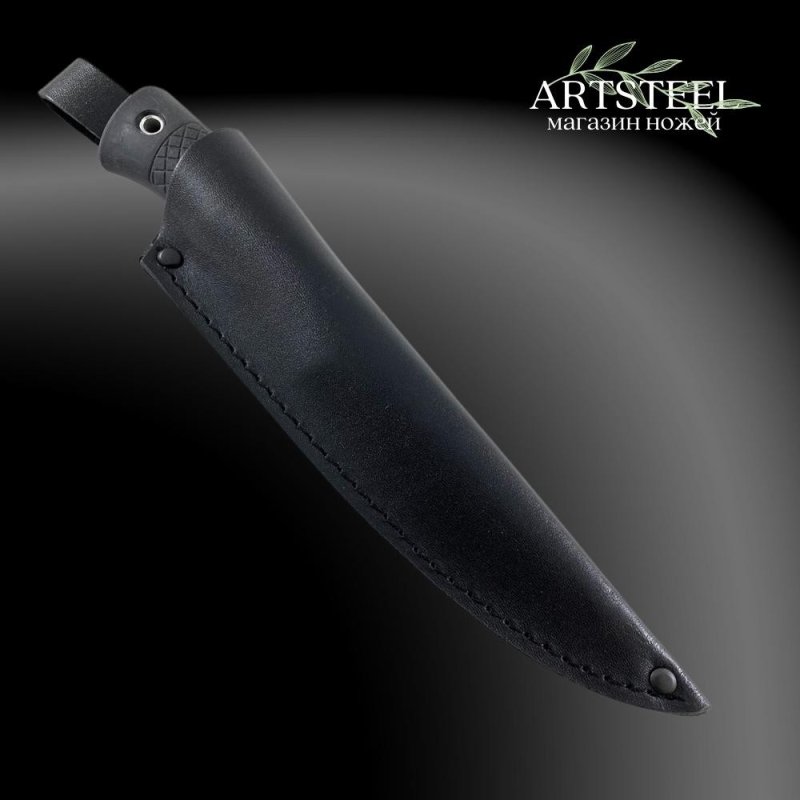 Нож Судак, сталь AUS8, рукоять эластрон в интернет-магазине art-steel.ru, фото