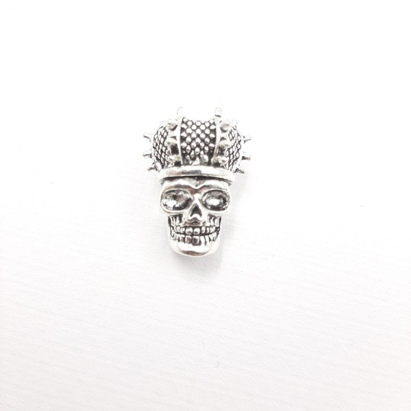Бусина для темляка "Череп в короне" (набор 3 шт.) в интернет-магазине art-steel.ru, фото