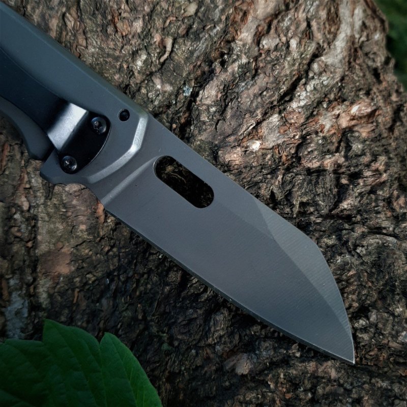 Складной нож Алькор, сталь 420, рукоять сталь в интернет-магазине art-steel.ru, фото