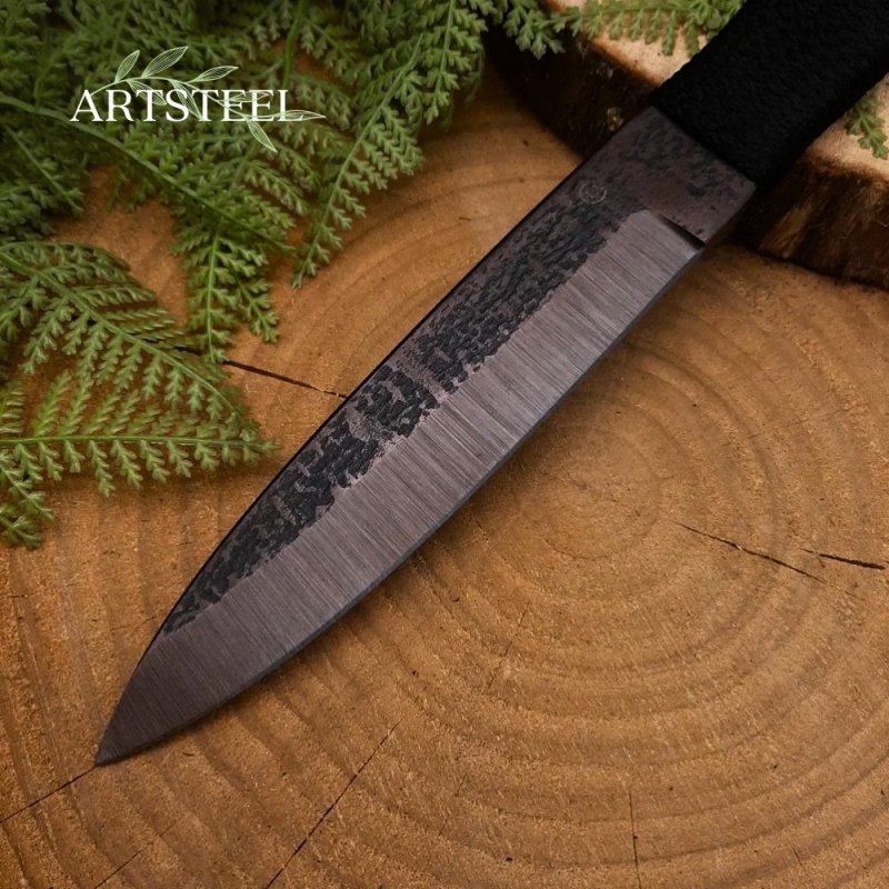 Нож Горец-3 из стали 30ХГСА, рукоять сталь, нейлон в интернет-магазине art-steel.ru, фото