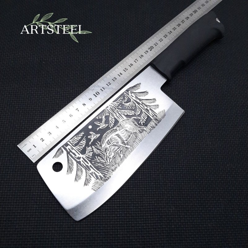 Топор Вепрь художественно-оформленный в интернет-магазине art-steel.ru, фото