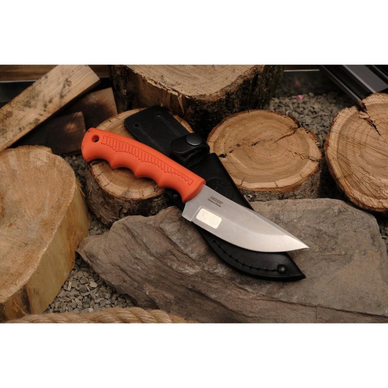 Нож Караколь из стали AUS-8, рукоять эластрон в интернет-магазине art-steel.ru, фото