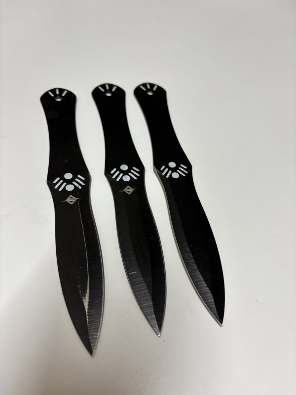 Набор метательных ножей Shadowstep (3 шт.), сталь 40х13, рукоять сталь (уценка) в интернет-магазине art-steel.ru, фото