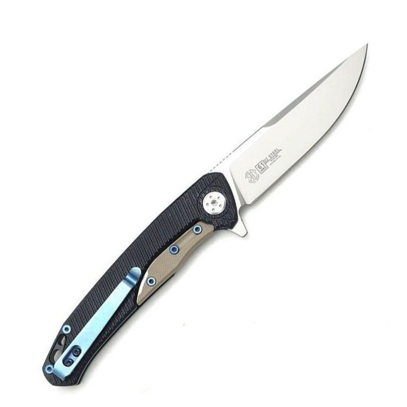 Складной нож Flint, сталь D2, рукоять G10 в интернет-магазине art-steel.ru, фото