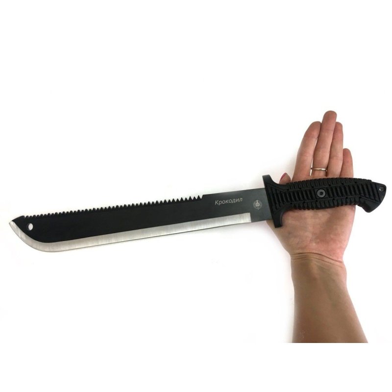 Походное мачете Крокодил, сталь 420, рукоять пластик в интернет-магазине art-steel.ru, фото