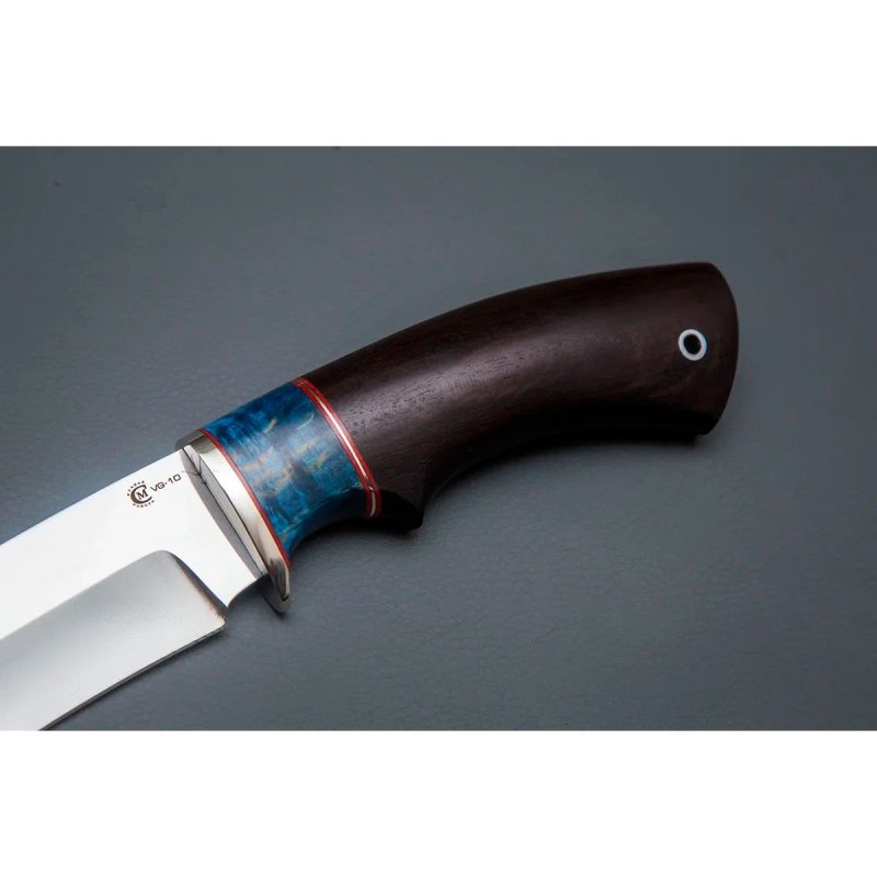 Нож Скиф из стали VG-10, рукоять карельская береза, черное дерево в интернет-магазине art-steel.ru, фото