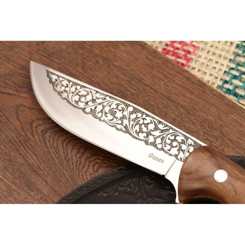 Нож Фазан Z90CDV18 дерево в интернет-магазине art-steel.ru, фото