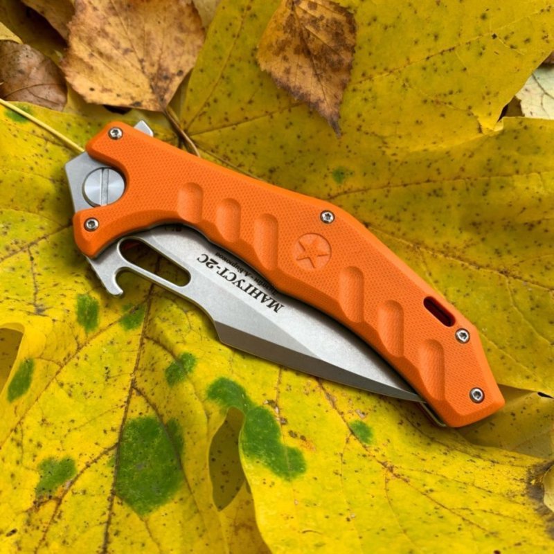 Складной нож Мангуст-2C, сталь D2, рукоять G10 в интернет-магазине art-steel.ru, фото