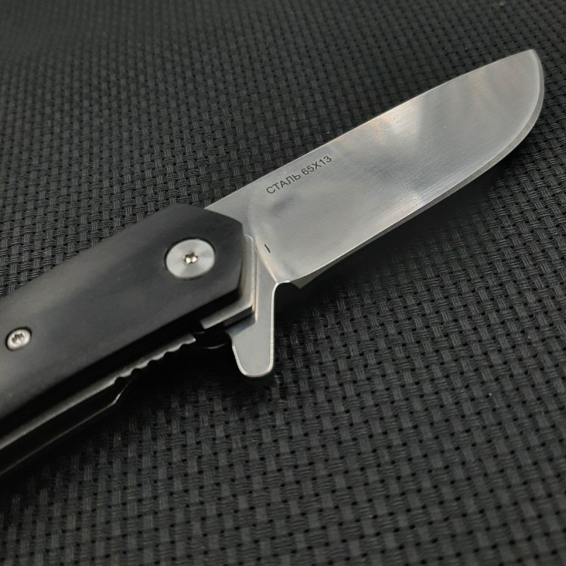 Складной нож Крот, сталь 65Х13, рукоять бакелит в интернет-магазине art-steel.ru, фото