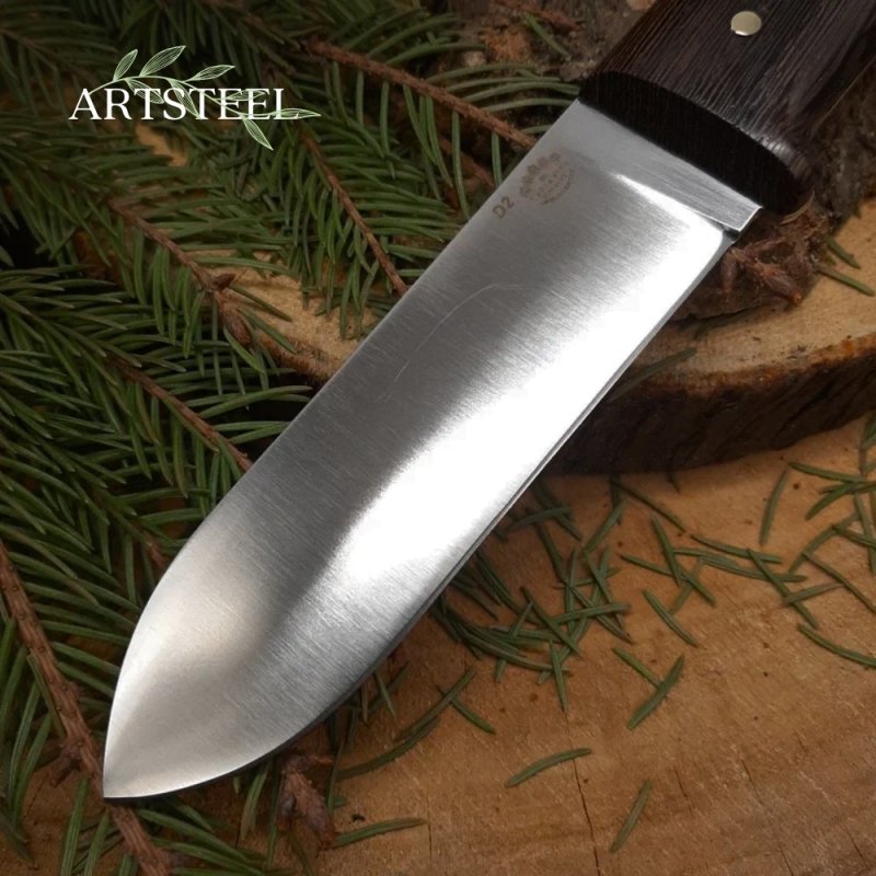 Нож Кефарт из стали D2, рукоять венге в интернет-магазине art-steel.ru, фото