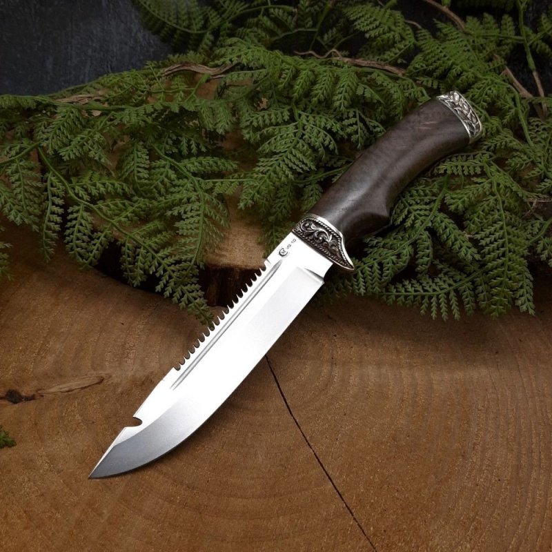 Нож Щука из стали VG-10, рукоять ореховый кап в интернет-магазине art-steel.ru, фото