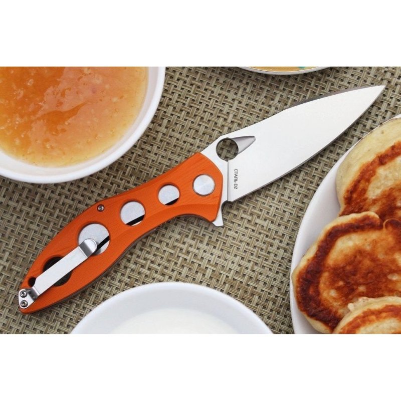 Складной нож Варан, сталь D2, рукоять G10 в интернет-магазине art-steel.ru, фото